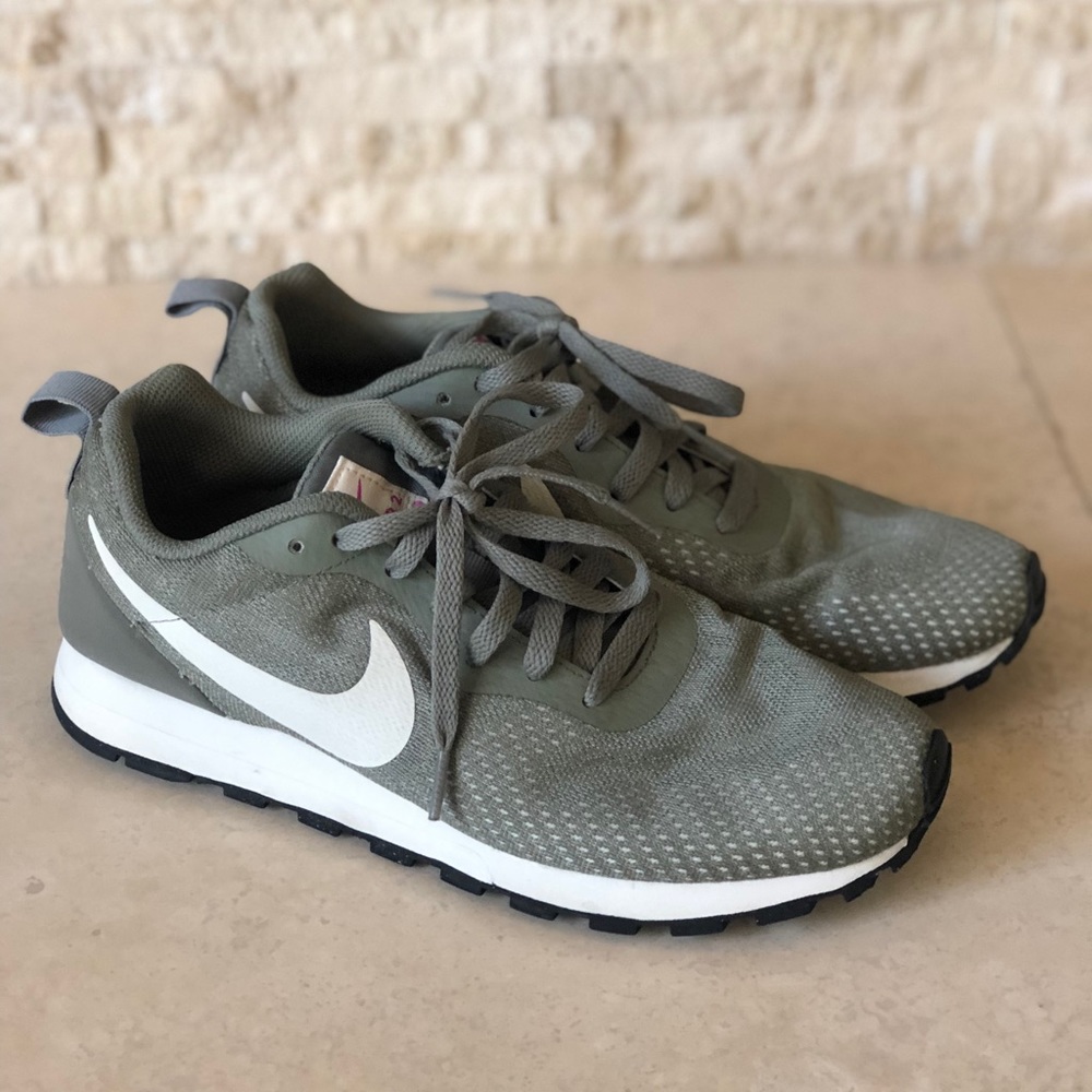 Olive Green Nike Tennis Shoe